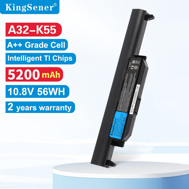 KingSener A32-K55 Notebook Battery for ASUS x45 x45a x45c x45v x45u x55 x55a x55c x55u x55v x75, 1개