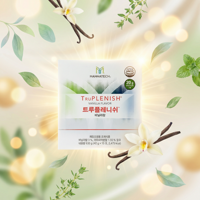 매나테크 트루플레니쉬 바닐라 15포, 1개, 630g