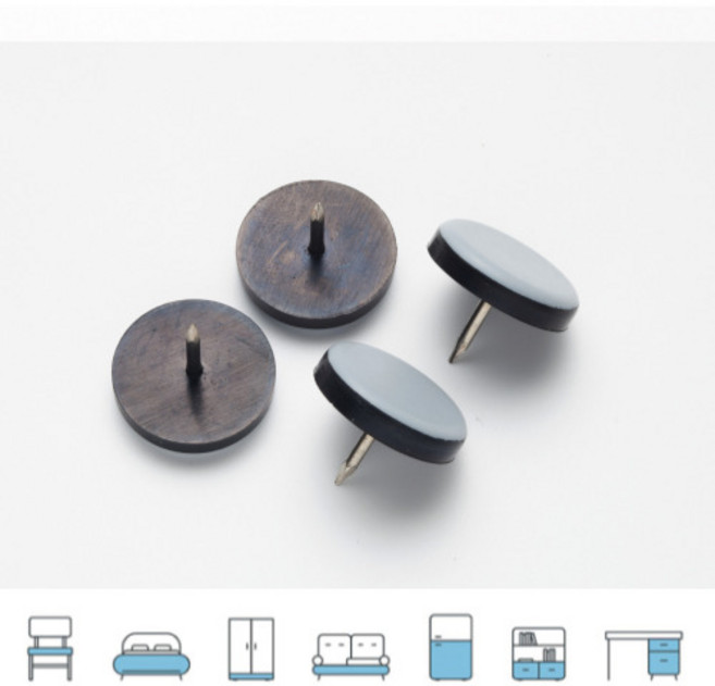 이지슬라이드 가구슬라이딩 패드 못형 5팩 구성 (20ea), 5팩 묶음