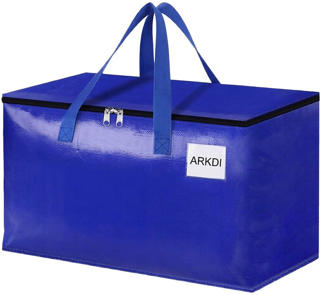 아크디 93L 대용량 수납 방수 이사박스, 블루, 1개