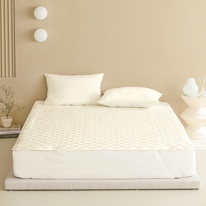 더자리 에코항균 누빔패드, 크림베이지