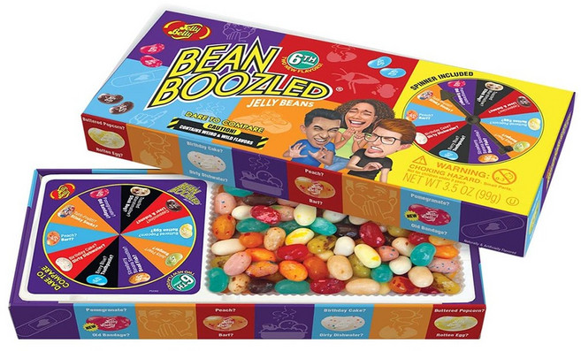 젤리벨리 빈부즐 스피너 게임 상자, 단품, 단품