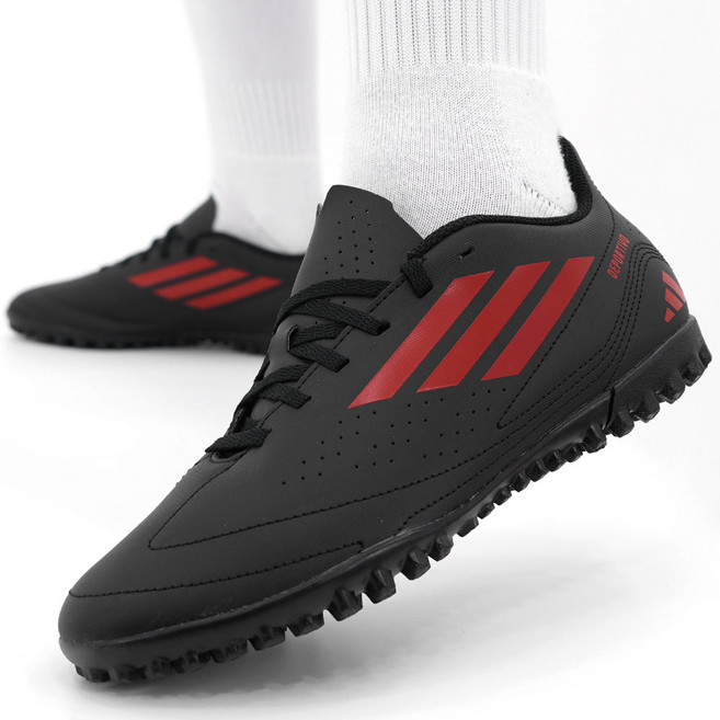아디다스 성인 풋살화 인조잔디 짧은잔디용 터프화 맨땅용 스터드화 통기성 좋은 잔뽕 풋살 신발 발편한 쿠셔닝 TF화 천공 디자인 입문 훈련화