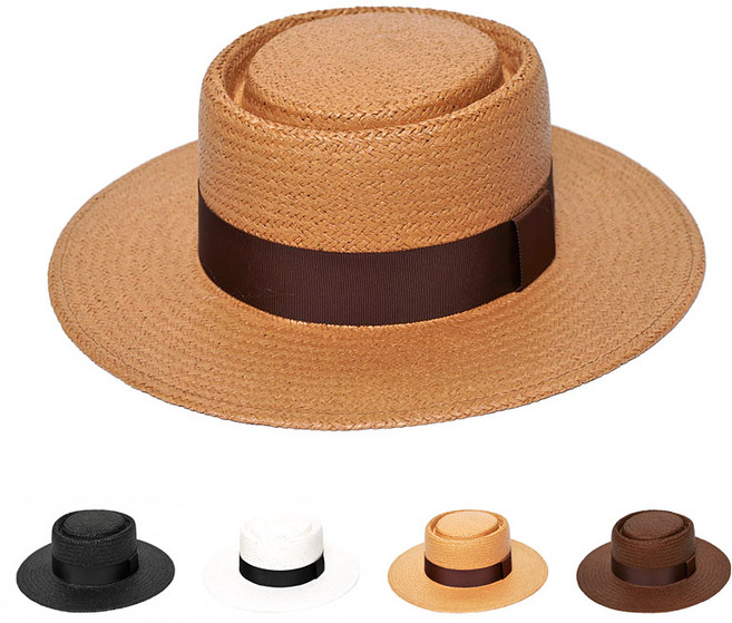 갬블러 빗살 보터햇 파나마햇캉캉모자 여름바캉스여행해변