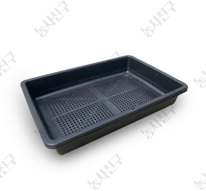 농사친구 저면관수 트레이 삽목상자 초화 운반 상자, 저면관수화분(구멍없음), 1개