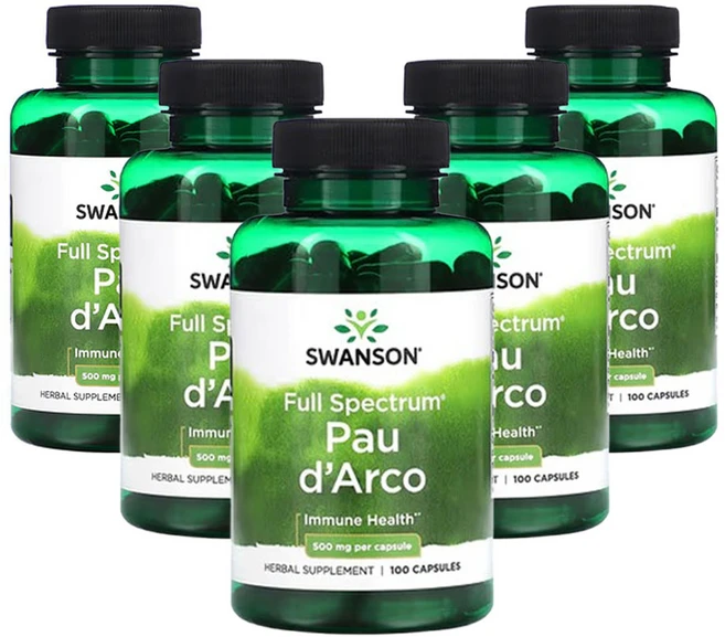 스완슨 Full Spectrum 포다르코 500mg 100캡슐, 5개, 100정 - 쿠팡