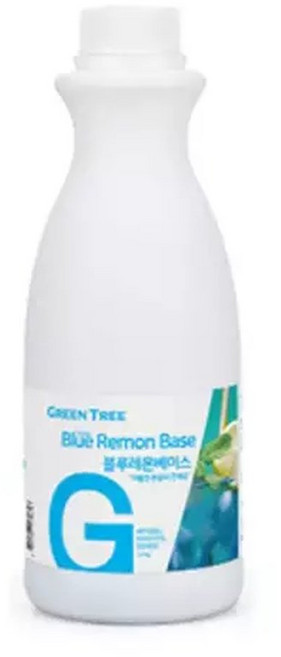 그린트리 음료 베이스 블루레몬 1.2kg 큐라소 시럽, 1개