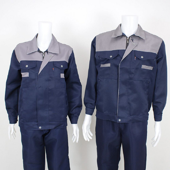 노가다복 유니폼 작업바지 정비복 춘추작업복 공장 근무복, 1개, 상의
