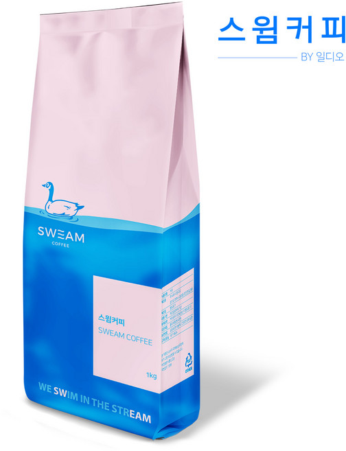 스윔커피 베트남 로부스타 원두커피, 1개, 1kg, 홀빈(분쇄안함)