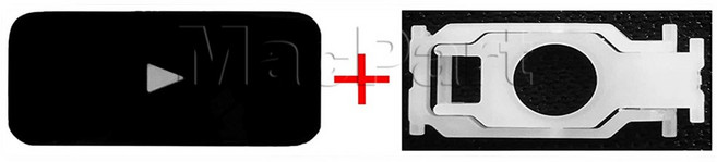 DS-HG 오른쪽 화살표 키캡 가위 클립 힌지 AIR 모델과 호환 가능 A2141 A2251 A2289 A2179 A2337 A2338 A2442 A2485, a set
