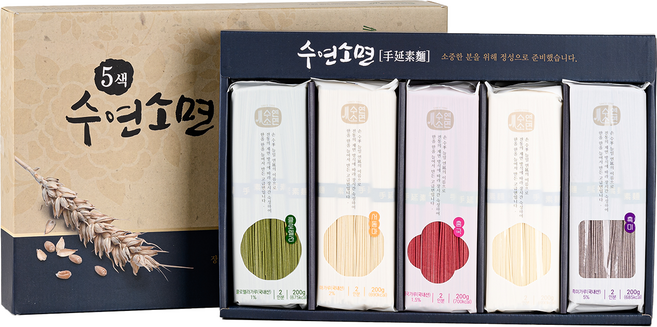 은성식품 오색 수연소면 750g 1.5kg 2kg 3kg, 1개