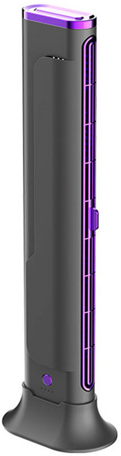 가정용 조용한 타워 팬 휴대용 충전식 3 속도 에어컨 비 드릴링 순환 룸 주방, 02 B, 01 빠른, [02] B