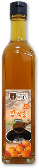 감식초 500ml 전통발효식초 발효식초 생산자직접판매, 1개