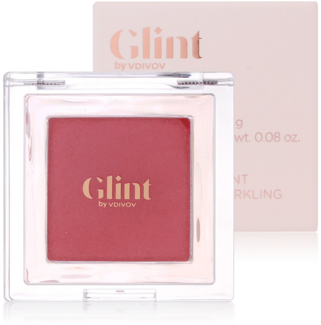 Glint 베이크드 블러쉬 블러셔 2.4g, 05 스트로베리 스모크, 1개