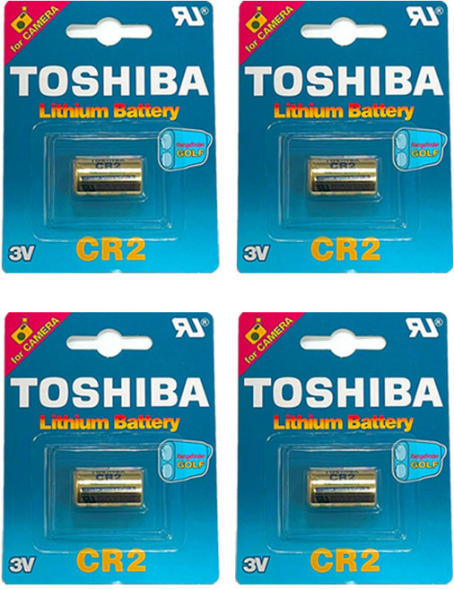 도시바 리튬전지 카메라용 CR2 GU, 4개, 1개입