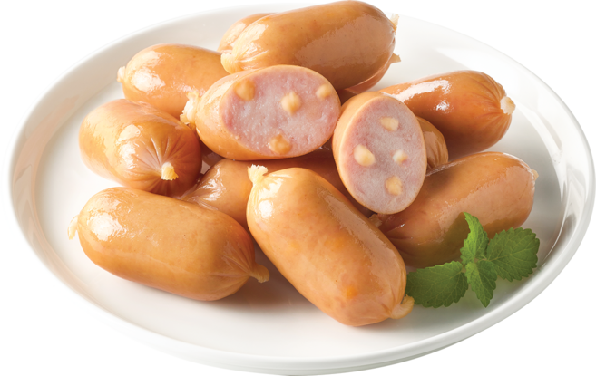 청정원 콰트로 치즈 그릴 비엔나 1kg, 5개