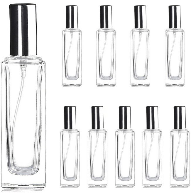 조말X 퍼퓸 30ml (실버캡) 향수 공병 용기 재료 스프레이, 10개