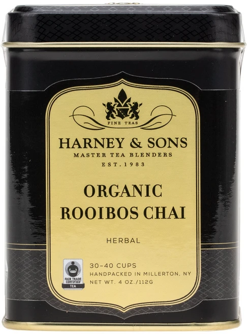 Harney & Sons 유기농 루이보스 차이 허브 티 112g(4oz) 1팩, 112g, 1개, 1개 - 쿠팡