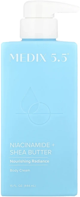 헁복하고 건강하세요 Medix 5.5 바디 크림 나이아신아마이드 + 시어버터 444ml(15fl oz) 늘 챙기셔야합니다, Medix55바디크림나이아신아마이드시어버터444ml15 - 쿠팡