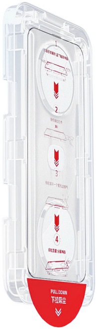 cZ思考家 iPhone 霧面玻璃保護貼 除塵秒貼 含貼膜神器, 1個