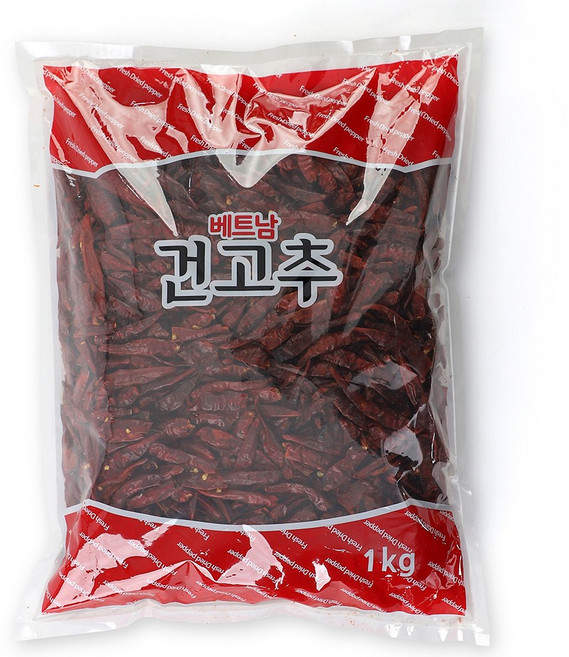 온세로 베트남 건고추, 1개, 1kg