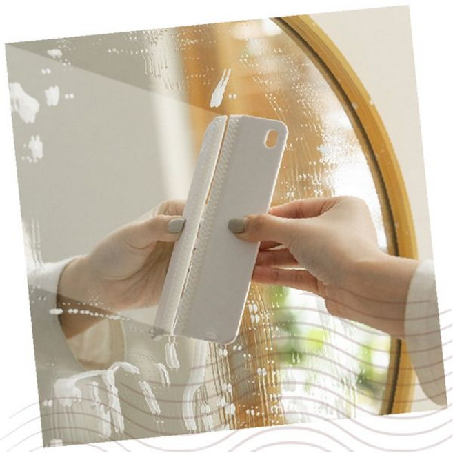 욕실 유리창 물때제거 핸디형 스퀴지 샤워부스 거울 청소도구, 1개