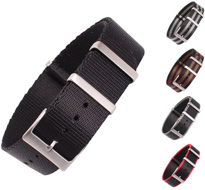 프리미엄 나토밴드 20mm 22mm 문스와치 해밀턴 세이코 호환 시계줄