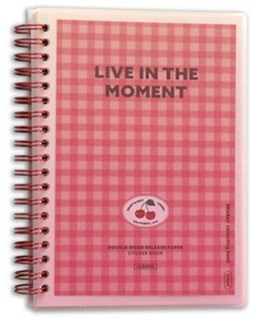 아이코닉 이형지 양면 인스 보관 스티커북, 01 PINK, 1개