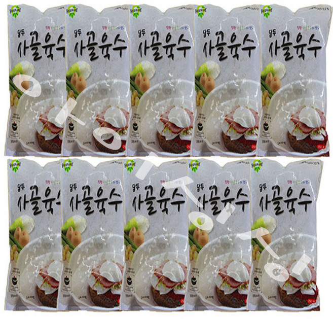 [아이싱싱] 담두 사골육수, 350g, 10개