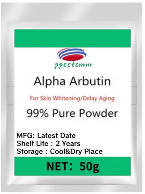 공장 공급 50g-1000g 알파 알부틴 파우더는 주름 피부 미백 및 부드러움 노화 지연을 감소시킵니다., 04 50g