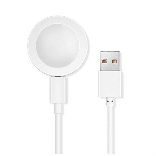 Huawei Watch를위한 Wireles 자기 충전기 4 3 Pro D GT5 GT4 GT3 GT3 GT3 Pro GT 사이버 runne GT 2022 스마트 워치, White, 하얀색