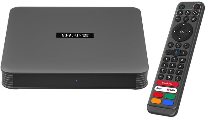 SVICLOUD 10P+ 語音電視盒 4K HDR Android 12 4GB+64GB, 1個, 小雲10P+超值組合B