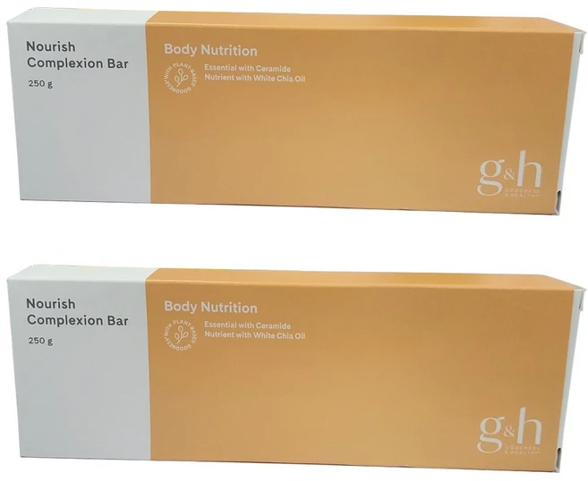 암웨이 g&h 너리쉬 컴플렉션 바, 250g, 6개입 - 쿠팡