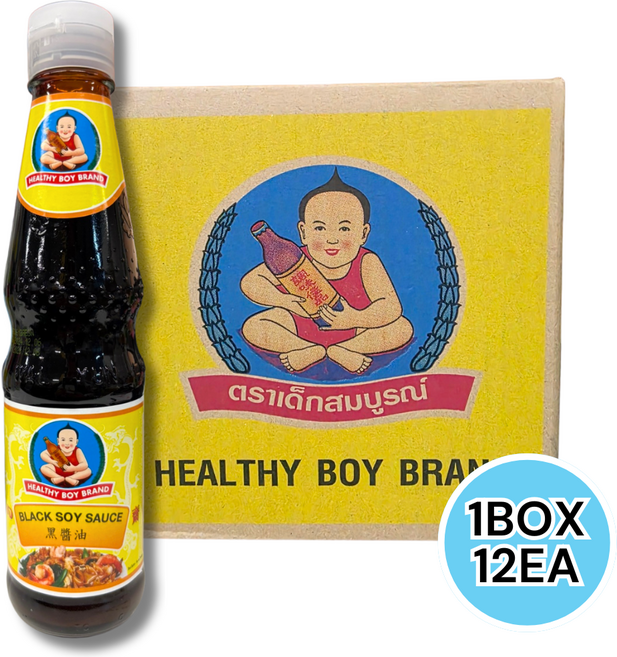 헬스보이 블랙 소이 소스, 12개, 410g