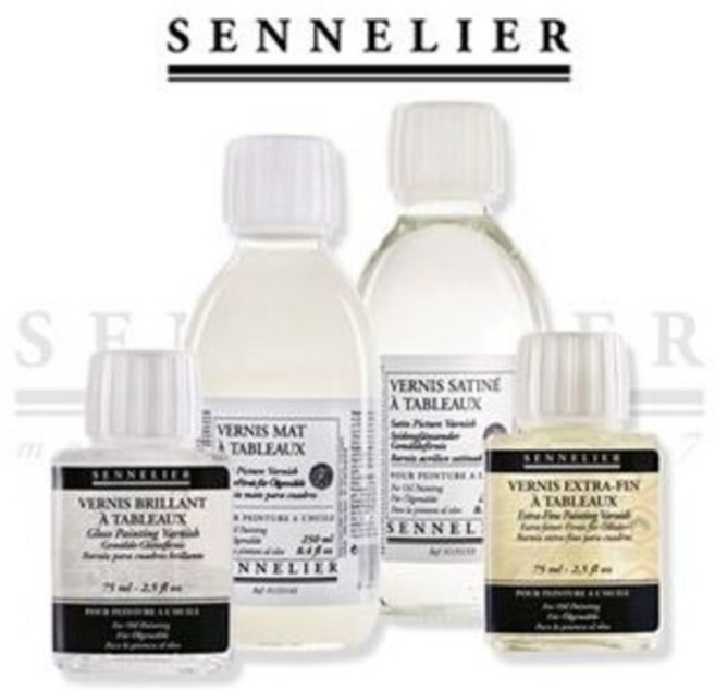 시넬리에 유화 바니쉬 1000ml 보조제 마감제 낱개, 2.Gloss바니쉬 1000ml