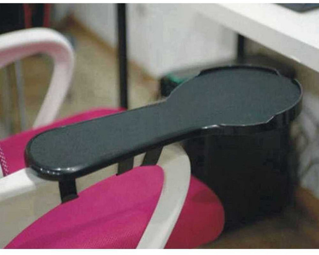 의자 마우스 거치대 보호대 고정 손목 트레이 받침대 팔걸이 특대형, 1개