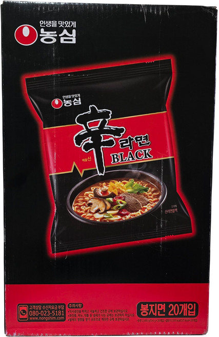 [코스트코]농심 신라면 블랙 134g x 20, 20개
