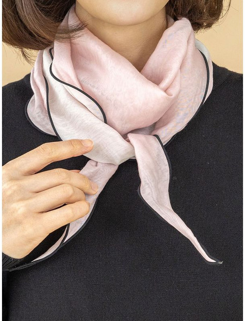 디얼마미 라이트 물결 스카프 마담 미시 중년 여성 빅사이즈 40대 50대