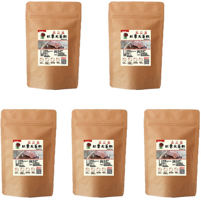 鼎草茶舖 紅景天茶飲 西藏紅景天配方 養生茶包, 1個, 共5袋(10入/袋)-(分享版)