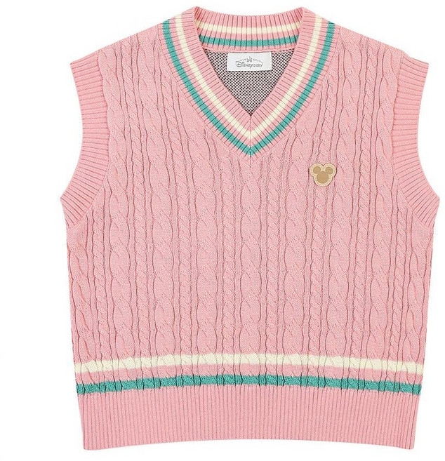 디즈니베이비 봄 유아 조끼 디즈니미니니트조끼 NC유성점