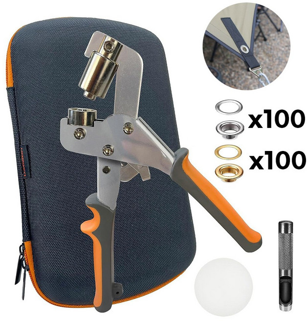 엠클립스 오링 펀치 세트 10mm, 1세트, 펀칭키트