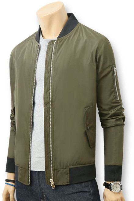 블루포스 페티윈 항공 점퍼 세미오버핏 생활방수 무지 아우터