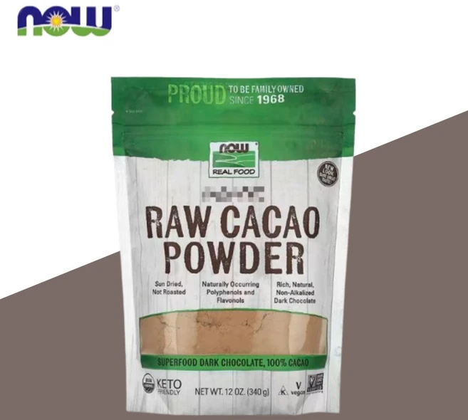 나우푸드 리얼 푸드 로우 카카오 파우더 Raw Cacao Powder 340g, 1개 - 쿠팡
