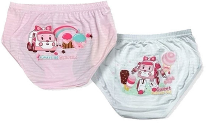 ROBOCAR POLI 女童內褲 舒適透氣 親膚柔軟