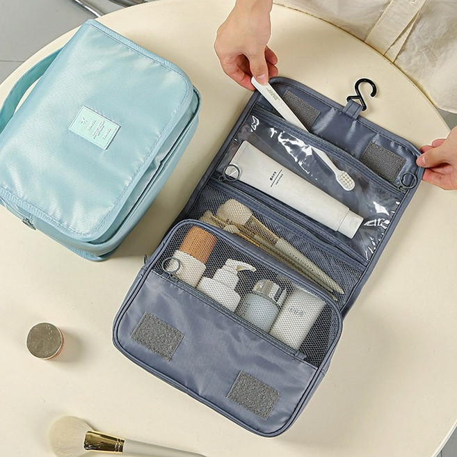 모이로 행잉워시백 트래블파우치 개업기념품 화장품파우치 여행용 세면백