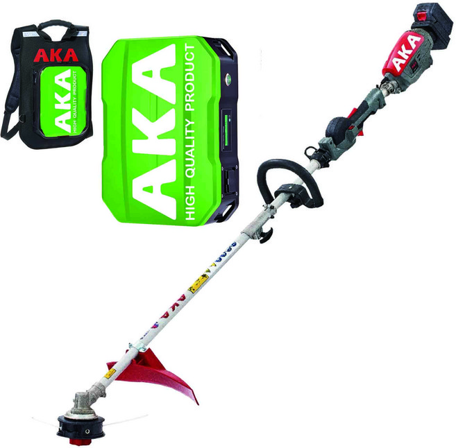 AKA無線電動割草機 背包式電池 園藝除草好幫手, 1套