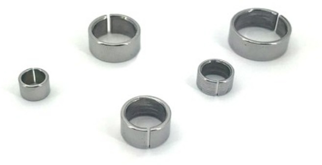 조류 이름표 C 타입 각인 발목링_내추럴 앵무새 전용, 6호(전화번호만), 1개, 내추럴(스테인레스)