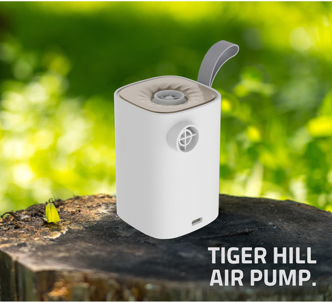 타이거힐 휴대용 무선 캠핑 에어 펌프 미니 전동 자충매트 펌프 튜브 공기주입기, 에어펌프, 1개