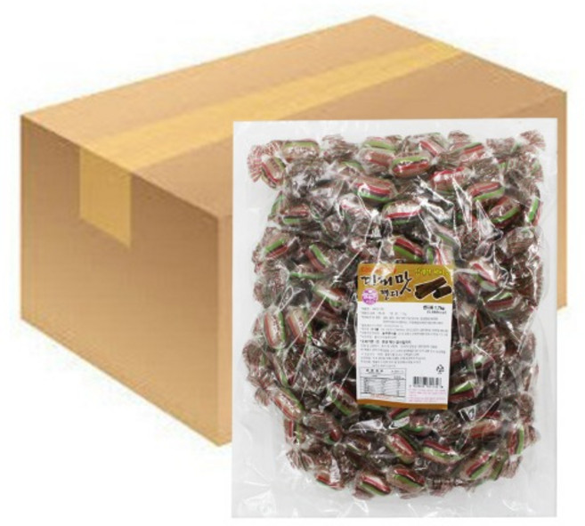 계피맛캔디 1.7kg 4개입 1박스 대용량 벌크용 늘푸른, 4개