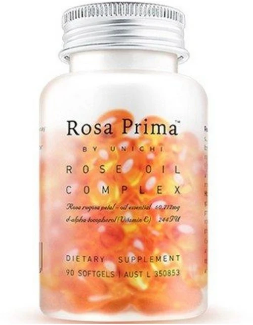 유니치 로사 프리마 로즈 오일 컴플렉스 소프트젤, 1개, 90정 - 쿠팡